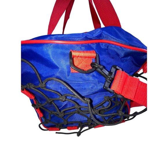 Snickers Athletic Soccer Football Duffel Sport Bag Vtg 1990 Candy Advertisement - Picture 3 of 11